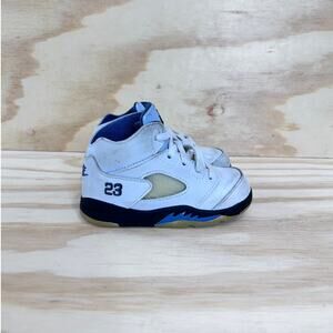 Nike -Air Jordan 5 Retro -Sneakers - Gray - Kids Toddler Boy's - 7C - FZ3357-004